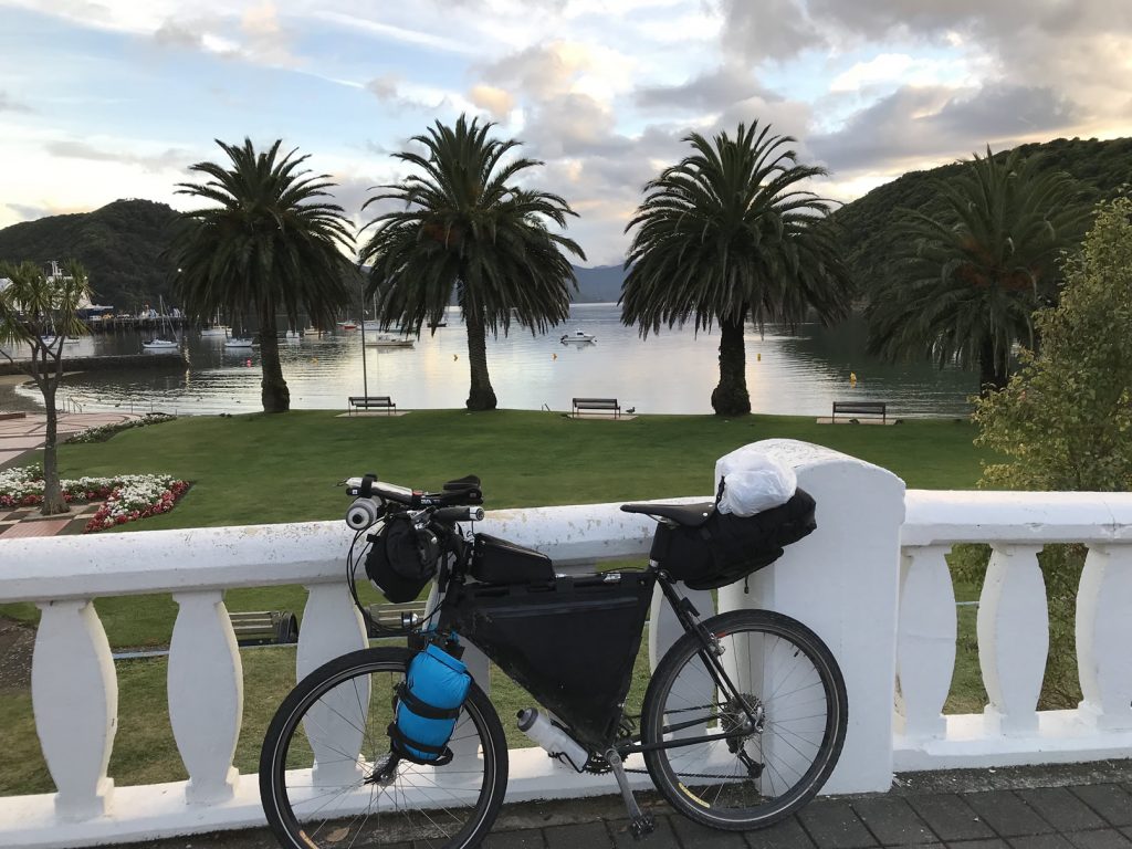 Looking to the bay from downtown Picton