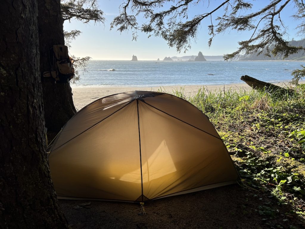 Toleak Point campsite